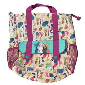 Disney Store Frozen 2 Anna & Elsa Backpack/Beach Bag So Sturdy‎ NICE